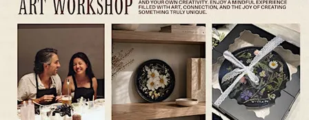 Resin Art Workshop - Create Your Own Botanical Charcuterie Plate