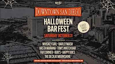 Downtown San Diego Halloween Bar Crawl | Mad City Bar Fest