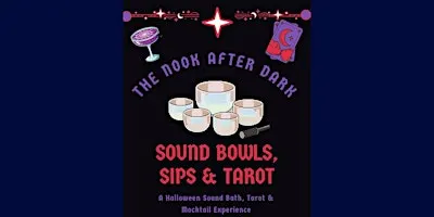 Sound Bath, Sips, and Tarot