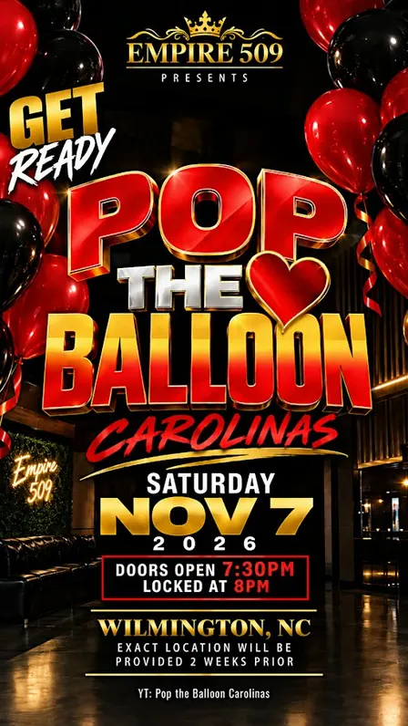 POP THE BALLOON Carolinas 2026