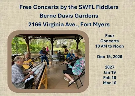 SWFL Fiddlers in the Garden: Free Concert