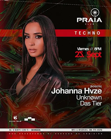 JOHANA HVZE EN PRAIA CLUB (VIERNES 25 DE SEPTIEMBRE)
