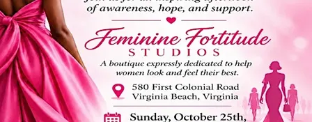 Feminine Fortitude Studio breast, cancer awareness, fundraising event
