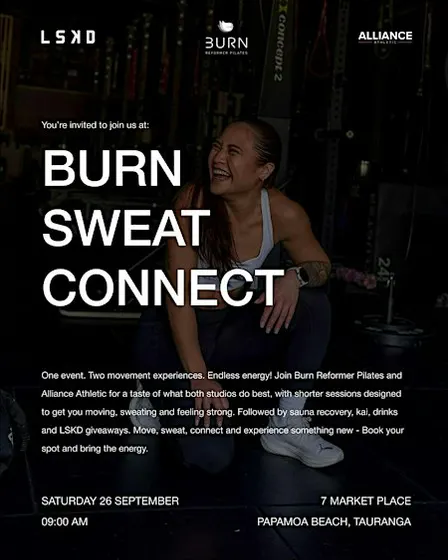 BURN X SWEAT X CONNECT