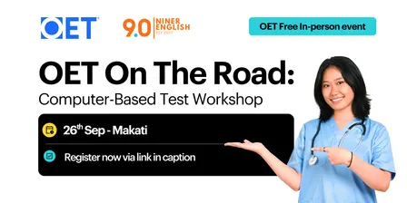 OET On The Road: Computer-Based Test Workshop in Makati