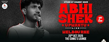 Abhishek Upmanyu Live Melbourne 3rd Show
