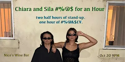 Chiara and Sila #%@$ For an Hour | Standup Comedy @ nico's