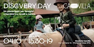 Discovery Day Scuderia Caovilla – 04 ottobre 2026, orario 15.30-19