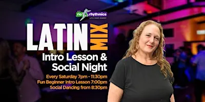 Latin Mix Social // Fun Intro Lesson & Social Dancing