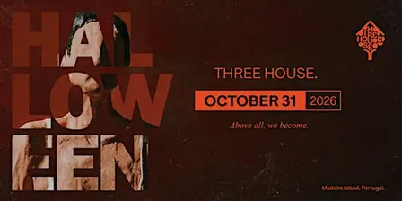 THREE HOUSE HALLOWEEN.