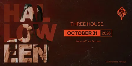 THREE HOUSE HALLOWEEN.