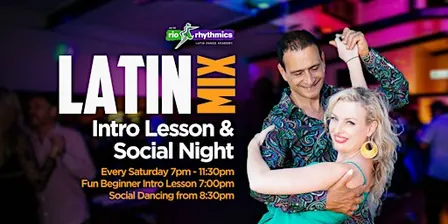 Latin Mix Social // Fun Intro Lesson & Social Dancing