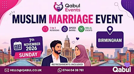 Birmingham - MUSLIM MARRIAGE EVENT | 1-to-1 Single Muslim Meetup | 7 - Nov