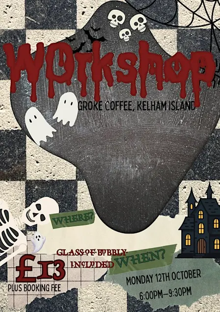 Get spooky and creative painting your own haunted mansion orToadstool house