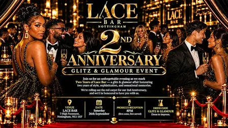 FREE Ticket - Lace Bar 2nd Anniversary