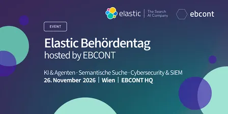 Elastic Behördentag 2026 - hosted by EBCONT