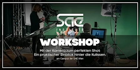 Mit der Kamera zum perfekten Shot: Workshop am Campus SAE Wien