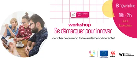 Workshop "Se démarquer pour innover"