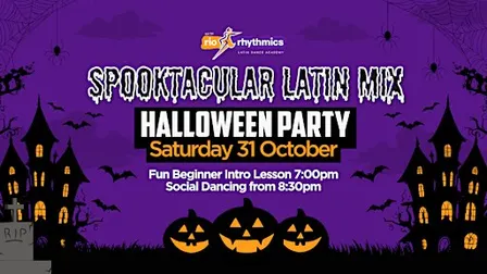 Spooktacular Latin Mix Halloween Party // Fun Intro Lesson & Social Dancing