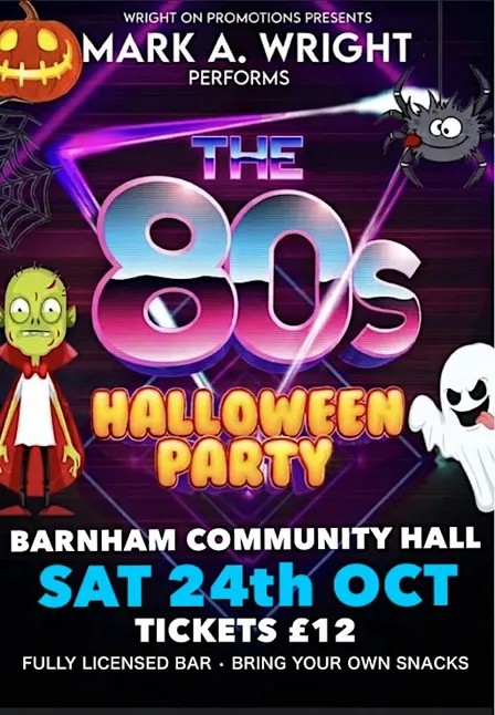 The BIG 80’s Halloween Party w/Mark A. Wright