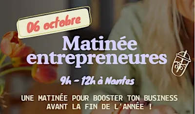 Mâtinée des entrepreneures