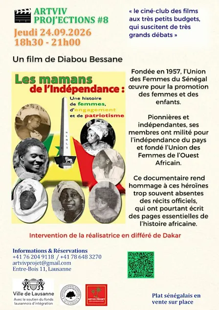 ArtViv Proj'Ections #8 : Les mamans de l'Indépendance de Diabou Bessane