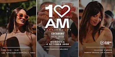 10AM MORNING CLUB COSTADORO SOCIAL COFFEE TORINO