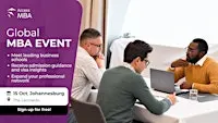 Take your career to the next level with Johannesburg MBA event
