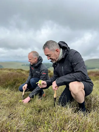 Sphagnum Moss Planting in the Goyt Valley, Derbyshire   Saturday October 31