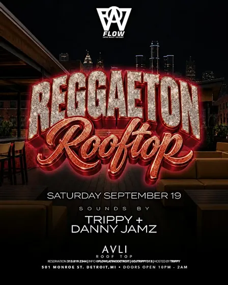 Reggaeton Rooftop in Detroit