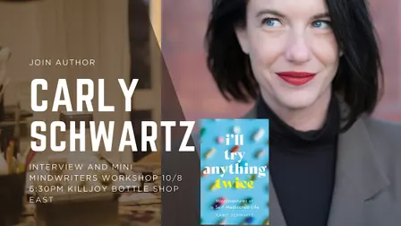 Free Writing Workshop and Interview w/ Author Carly Schwartz