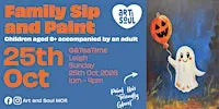 Family Sip and Paint Event at G&TeaTime, Leigh