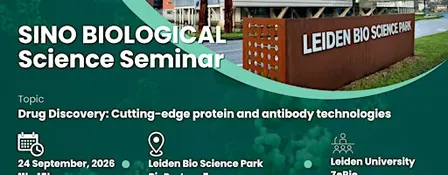Sino Biological - Leiden Bio Science Park - Science Seminar