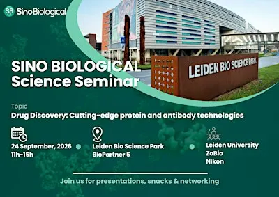 Sino Biological - Leiden Bio Science Park - Science Seminar