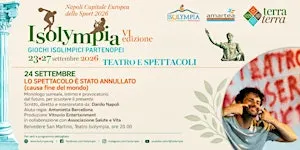 LO SPETTACOLO E' STATO ANNULLATO (causa fine del mondo)