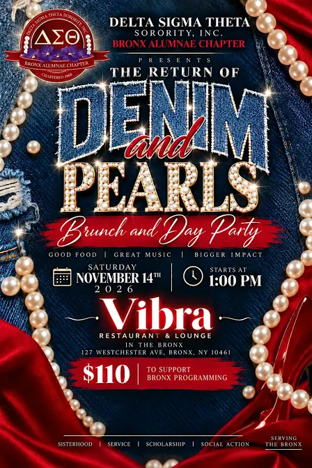 Denim and Pearls