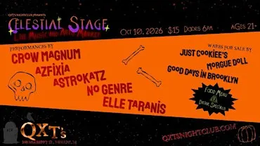 CELESTIAL STAGE: Live music and arts market