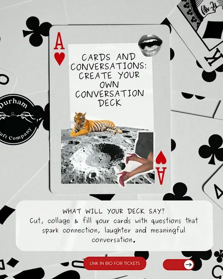 Cards and Conversations: Collage your own Deck of Cards