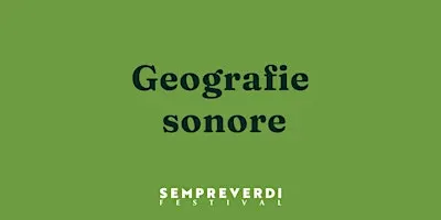 Geografie sonore