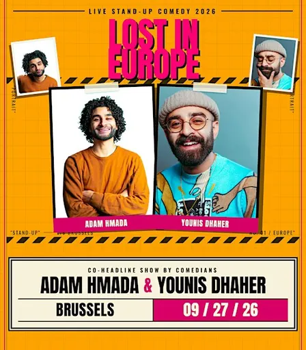 Adam Hmada & Younis Dhaher: Lost in Europe (English Comedy Show)