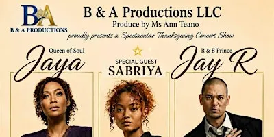 Jaya & JayR - A Spectacular Thanksgiving Concert