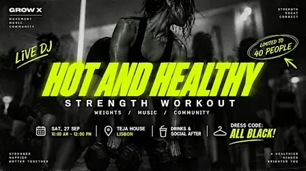 GROWX HOT AND HEALTHY Strength Workout