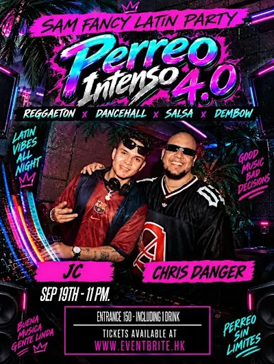 PERREO INTENSO 4.0 LATIN MUSIC PARTY