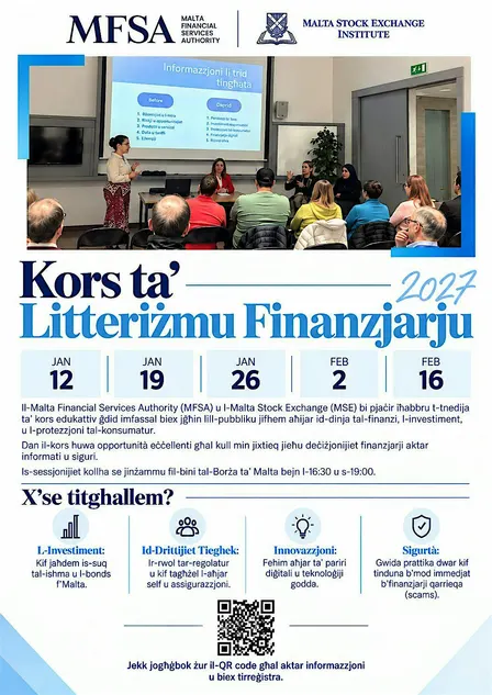 Kors dwar il-Litteriżmu Finanziarju