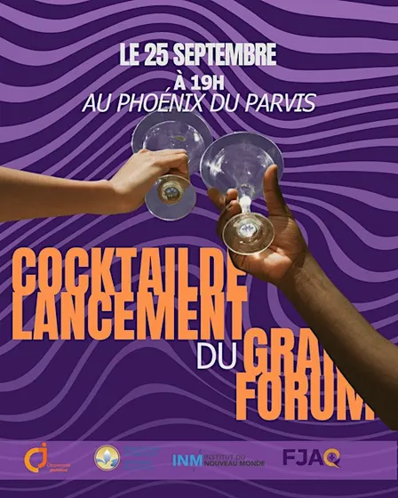 Cocktail de lancement du grand forum