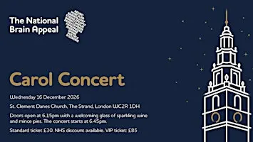 The National Brain Appeal Christmas Carol Concert 2026
