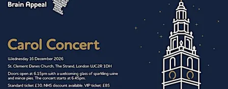 The National Brain Appeal Christmas Carol Concert 2026