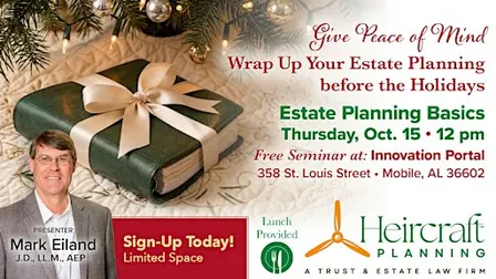 Free Estate Planning Seminar | Downtown Mobile