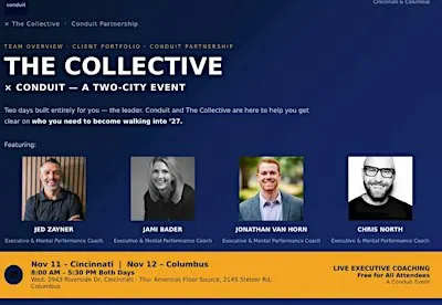 Conduit X The Collective Executive Coaching - Cincinnati