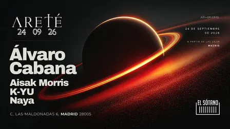 ARETÉ at EL SÓTANO — Álvaro Cabana, Aisak Morris, K-YU & Naya